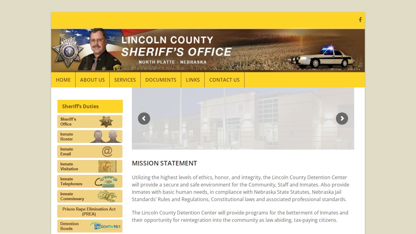 Detention Center - Lincoln County Sheriff